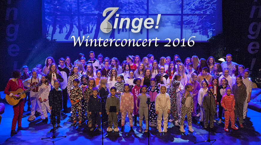 Geweldig optreden door de kids van Zinge! tijdens het Winterconcert 2016